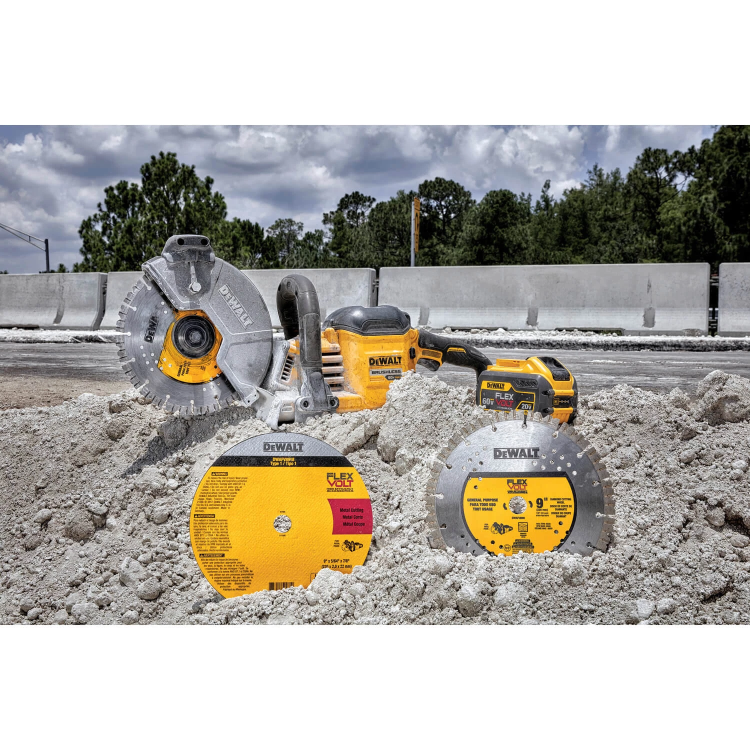 Dewalt DCS690X2 - 9" 60V MAX* Cut-Off Saw POWER TOOLS 10 Dewalt DCS690X2 - 9" 60V MAX* Cut-Off Saw POWER TOOLS