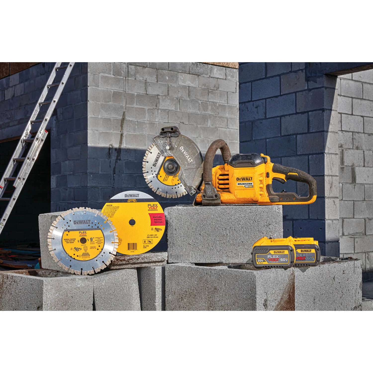 Dewalt DCS690X2 - 9" 60V MAX* Cut-Off Saw POWER TOOLS 9 Dewalt DCS690X2 - 9" 60V MAX* Cut-Off Saw POWER TOOLS
