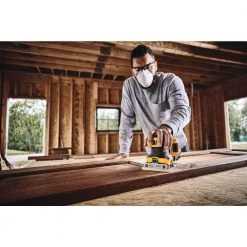 DEWALT DCW200P1 - 20V MAX XR ¼ Sheet Cordless Sander Kit 11 DEWALT DCW200P1 - 20V MAX XR ¼ Sheet Cordless Sander Kit