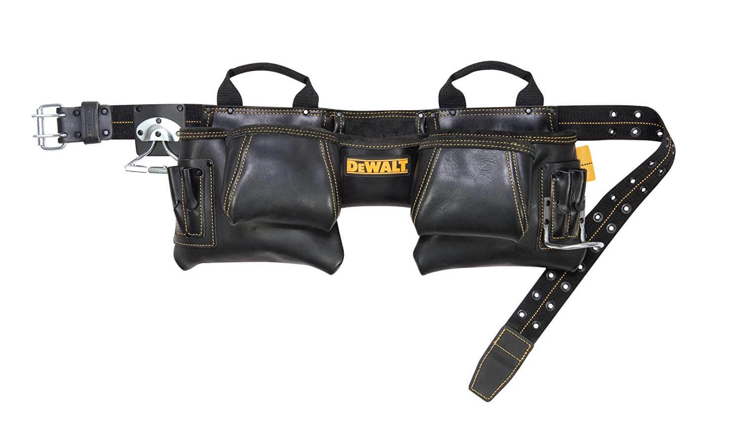 KUNYS WHAT'S NEW DeWALT DG5472 - 12 Pocket Leather Carpenter's Apron 3 KUNYS WHAT'S NEW DeWALT DG5472 - 12 Pocket Leather Carpenter's Apron