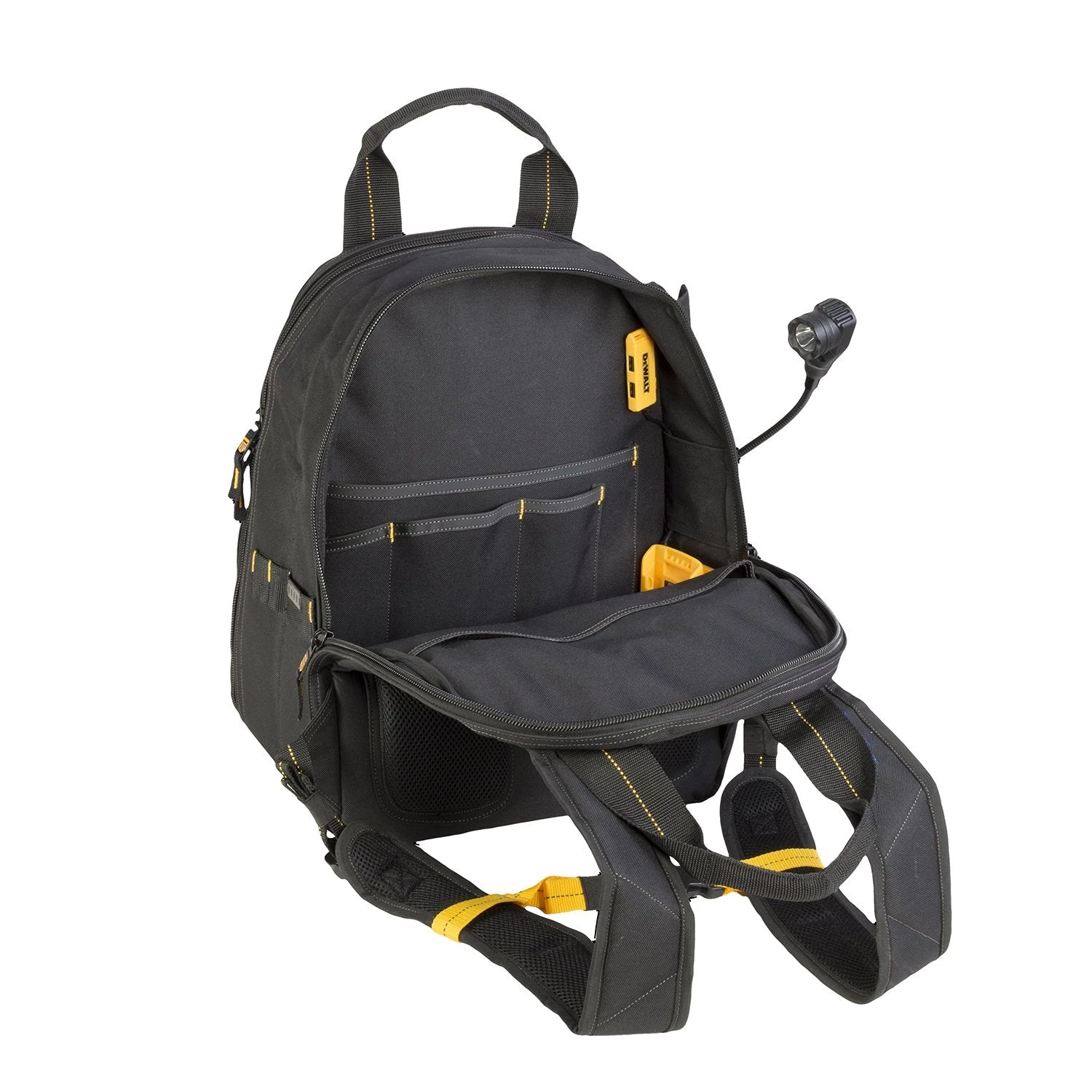 KUNYS WHAT'S NEW DeWalt DGCL33 - 33 Pocket Backpack With Light 5 KUNYS WHAT'S NEW DeWalt DGCL33 - 33 Pocket Backpack With Light