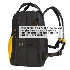 KUNYS WHAT'S NEW DeWalt DGCL33 - 33 Pocket Backpack With Light 45 KUNYS WHAT'S NEW DeWalt DGCL33 - 33 Pocket Backpack With Light