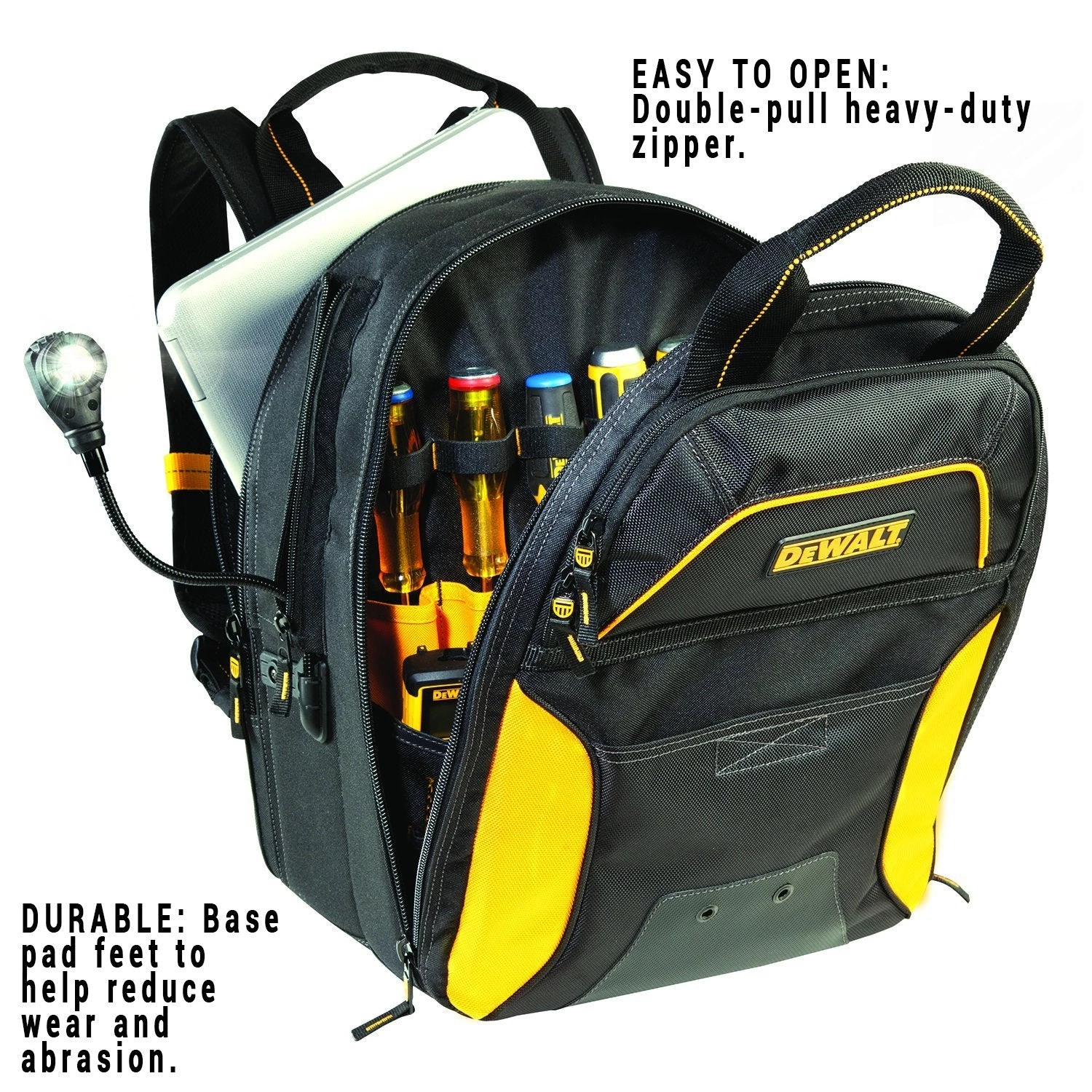 KUNYS WHAT'S NEW DeWalt DGCL33 - 33 Pocket Backpack With Light 18 KUNYS WHAT'S NEW DeWalt DGCL33 - 33 Pocket Backpack With Light
