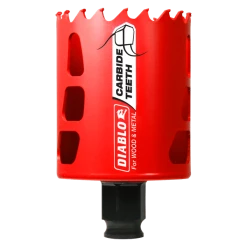 DIABLO DHS2250CT - 2‑1/4" Carbide‑Tipped Wood & Metal Holesaw