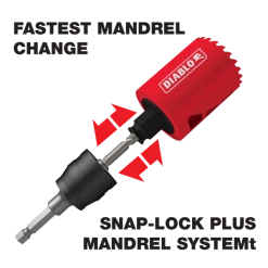 FREUD HOLE SAWS Diablo DHS4125 - 4-1/8