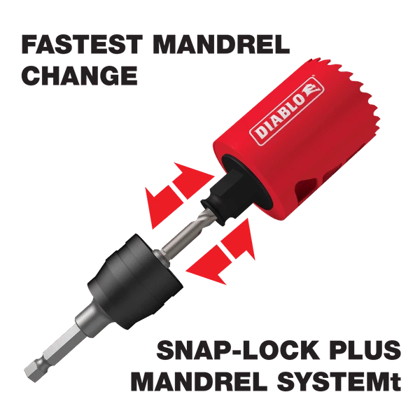 FREUD Diablo DHS6000 - High Performance 6" Hole Saw HOLE SAWS 4 FREUD Diablo DHS6000 - High Performance 6" Hole Saw HOLE SAWS