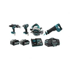 SALE Makita DK0127G401 - 40V MAX (4.0 AH) XGT 4 TOOL COMBO KIT
