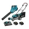 Makita DLM460CM2 - 18VX2 LXT (4AH) BL 18" LAWN MOWER KIT - W/ DUB362Z BLOWER SALE 2 Makita DLM460CM2 - 18VX2 LXT (4AH) BL 18" LAWN MOWER KIT - W/ DUB362Z BLOWER SALE
