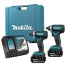 POWER TOOLS Makita DLX2149 - 2pc 18V Impact Driver Kit 2 POWER TOOLS Makita DLX2149 - 2pc 18V Impact Driver Kit