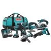 Makita DLX6007M - 18V 6 Tool Combo Kit - 4.0Ah Batteries POWER TOOLS