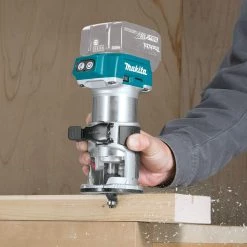Makita DRT50ZX4 18V LXT Brushless Router (Tool Only) W/Dust Extraction POWER TOOLS