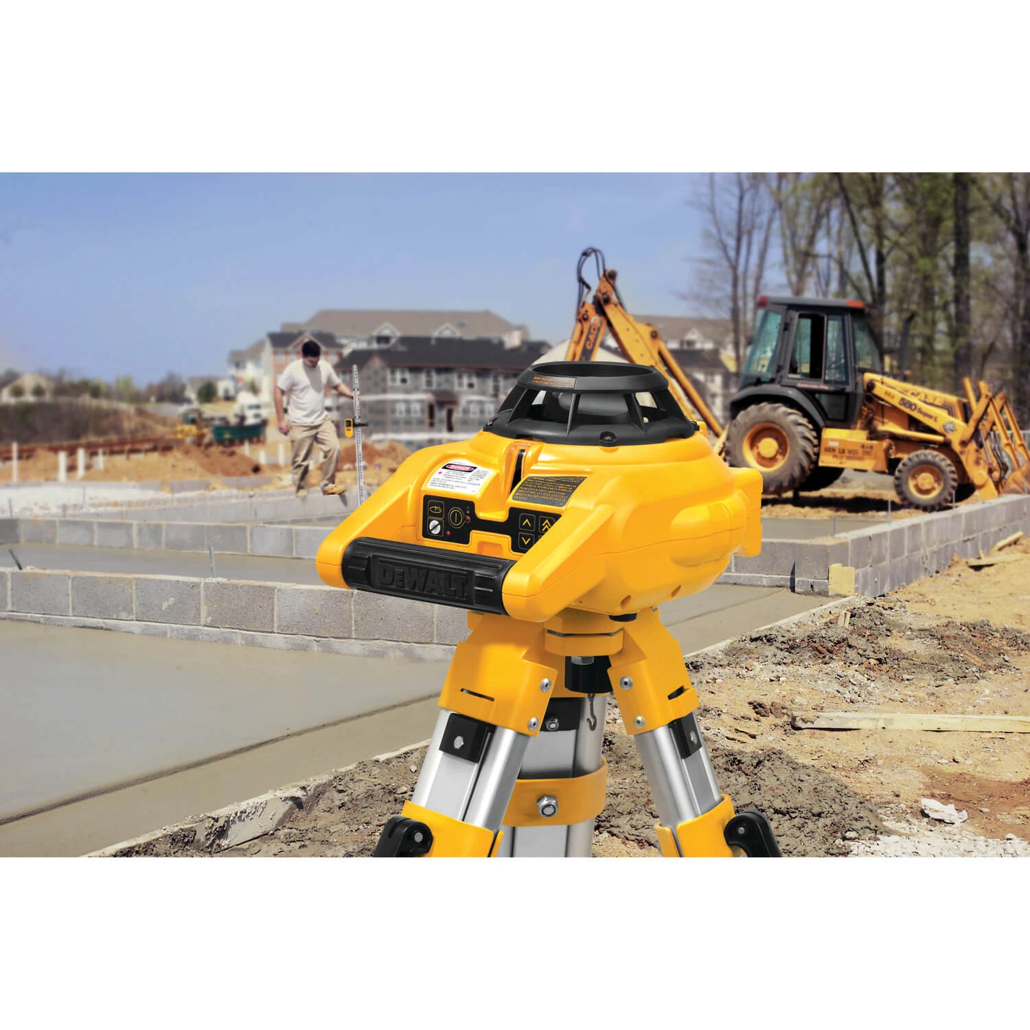 DEWALT DW074KD Rotary Laser Kit With Laser Detector SALE 9 DEWALT DW074KD Rotary Laser Kit With Laser Detector SALE