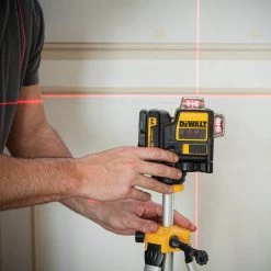 DEWALT DW089LR 12V MAX 3 X 360 Line Laser, Red WHAT'S NEW 8 DEWALT DW089LR 12V MAX 3 X 360 Line Laser, Red WHAT'S NEW