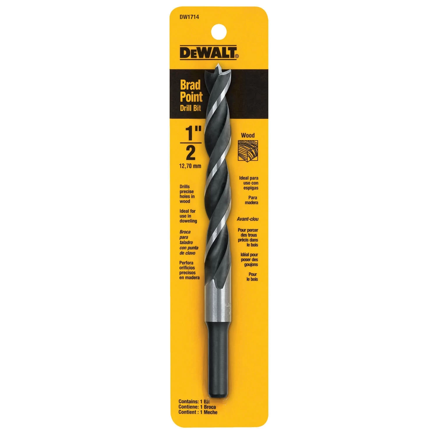 DEWALT DW1714 - BRAD POINT DRILL BITS 4 DEWALT DW1714 - BRAD POINT DRILL BITS