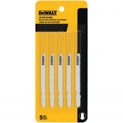 DEWALT DW3776-5 3-Inch 24 TPI Thin Metal Cut Cobalt Steel T-Shank Jig Saw Blade (5-Pack) WOODWORKING