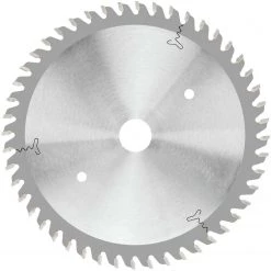 DeWALT CONCRETE ACCESSORIES DW5258 PRECISION GROUND WOODWORKING BLADE FOR TRACKSAW™ SYSTEM - 48T