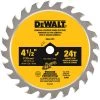 DEWALT DWA412TCT 4-1/2 IN CIRCULAR SAW BLADE CUTTING ACCESSORIES 2 DEWALT DWA412TCT 4-1/2 IN CIRCULAR SAW BLADE CUTTING ACCESSORIES