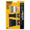 DEWALT DWA4231 OSCILLATING 3-PC. SCR PLNG CUT WIDE CUT ACCESSORIES