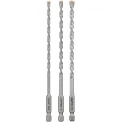 ACCESSORIES Dewalt DWA5103 3PC IMPACT RDY MASONRY BIT SET