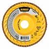 DeWALT DWA8284CTR - 60 Grit, 5" Disc Diam, Type 27 Ceramic Flap Disc ACCESSORIES