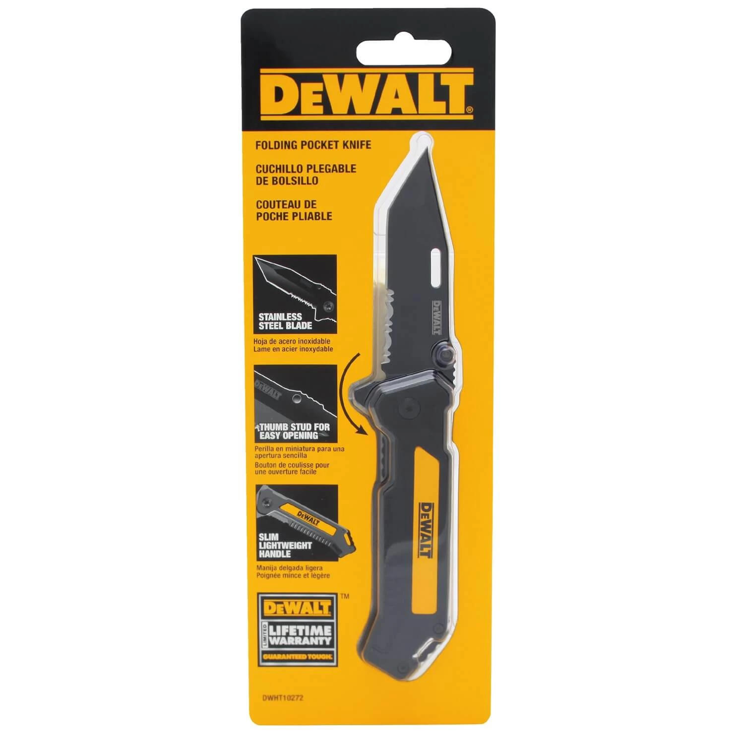 DeWalt DWHT10272 - Folding Pocket Knife HAND TOOLS 6 DeWalt DWHT10272 - Folding Pocket Knife HAND TOOLS