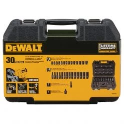 DeWalt DWMT19249 - 30 Pc 1/2 IN. DRIVE STANDARD AND DEEP IMPACT SOCKET SET 6 PT. DRIVING AND FASTENING ACCESSORIES