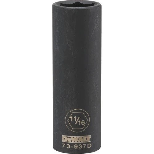 Dewalt DWMT73937OSP - 1/2 DRIVE DEEP IMPACT SOCKET - 6 POINT-11/16'' DRIVING AND FASTENING ACCESSORIES 3 Dewalt DWMT73937OSP - 1/2 DRIVE DEEP IMPACT SOCKET - 6 POINT-11/16'' DRIVING AND FASTENING ACCESSORIES
