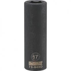Dewalt DWMT73949OSP - 1/2 DRIVE DEEP IMPACT SOCKET - 6 POINT-17MM DRIVING AND FASTENING ACCESSORIES