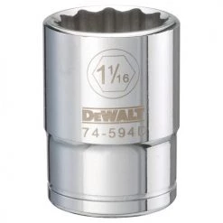 Dewalt DWMT74594OSP - 3/4 DRIVE SOCKET -12 POINT-1-1/16" DRIVING AND FASTENING ACCESSORIES