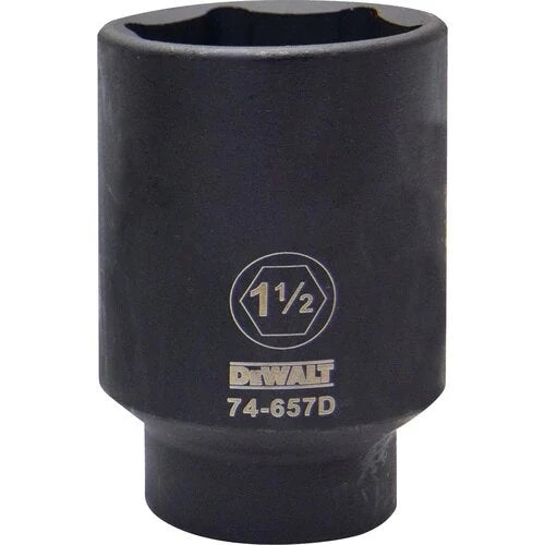 Dewalt DWMT74657OSP - 1/2 DRIVE DEEP IMPACT SOCKET - 6 POINT-1-1/2" 3 Dewalt DWMT74657OSP - 1/2 DRIVE DEEP IMPACT SOCKET - 6 POINT-1-1/2"