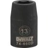 Dewalt DWMT74660OSP - 1/2 DRIVE IMPACT SOCKET - 6 POINT-13MM DRIVING AND FASTENING ACCESSORIES