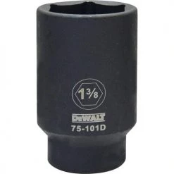 Dewalt DWMT75101OSP - 1/2 DRIVE DEEP IMPACT SOCKET - 6 POINT-1-3/8" DRIVING AND FASTENING ACCESSORIES