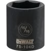 Dewalt DWMT75104OSP -1/2 DRIVE IMPACT SOCKET - 6 POINT-15/16" 1 Dewalt DWMT75104OSP -1/2 DRIVE IMPACT SOCKET - 6 POINT-15/16"