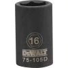 Dewalt DWMT75105OSP - 1/2 DRIVE IMPACT SOCKET - 6 POINT-16MM DRIVING AND FASTENING ACCESSORIES 1 Dewalt DWMT75105OSP - 1/2 DRIVE IMPACT SOCKET - 6 POINT-16MM DRIVING AND FASTENING ACCESSORIES