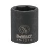 DRIVING AND FASTENING ACCESSORIES Dewalt DWMT75121OSP - 1/2 DRIVE IMPACT SOCKET - 6 POINT-7/8" 2 DRIVING AND FASTENING ACCESSORIES Dewalt DWMT75121OSP - 1/2 DRIVE IMPACT SOCKET - 6 POINT-7/8"