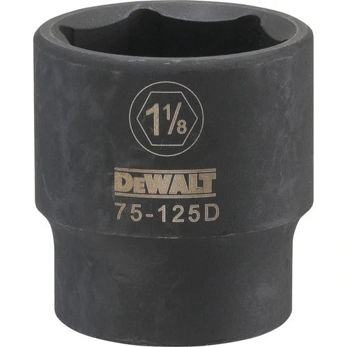 DRIVING AND FASTENING ACCESSORIES Dewalt DWMT75125OSP - 1/2 DRIVE IMPACT SOCKET - 6 POINT-1-1/8" 3 DRIVING AND FASTENING ACCESSORIES Dewalt DWMT75125OSP - 1/2 DRIVE IMPACT SOCKET - 6 POINT-1-1/8"