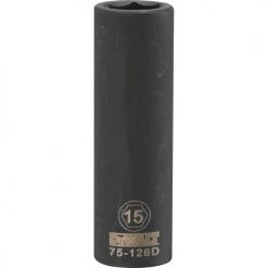 Dewalt DWMT75126OSP - 1/2 DRIVE DEEP IMPACT SOCKET - 6 POINT-15MM DRIVING AND FASTENING ACCESSORIES