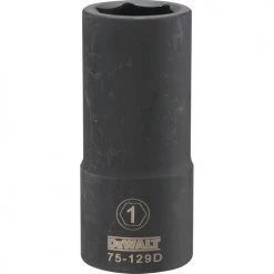 Dewalt DWMT75129OSP -3/4 DRIVE DEEP IMPACT SOCKET - 6 POINT- 1"