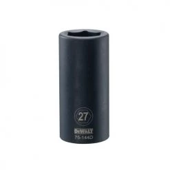 DRIVING AND FASTENING ACCESSORIES Dewalt DWMT75144OSP - 3/4 DRIVE DEEP IMPACT SOCKET - 6 POINT 27MM
