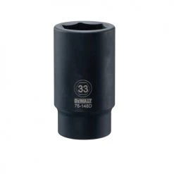 DRIVING AND FASTENING ACCESSORIES Dewalt DWMT75148OSP - 3/4 DRIVE DEEP IMPACT SOCKET - 6 POINT 33MM