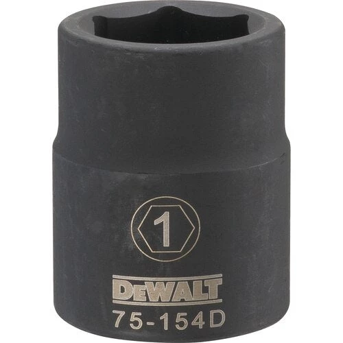 DRIVING AND FASTENING ACCESSORIES Dewalt DWMT75154OSP - 3/4 DRIVE IMPACT SOCKET - 6 POINT 1'' 3 DRIVING AND FASTENING ACCESSORIES Dewalt DWMT75154OSP - 3/4 DRIVE IMPACT SOCKET - 6 POINT 1''
