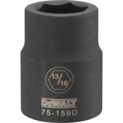 Dewalt DWMT75159OSP - 3/4 DRIVE IMPACT SOCKET - 6 POINT 13/16'' DRIVING AND FASTENING ACCESSORIES