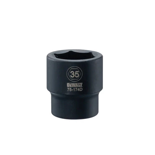 DRIVING AND FASTENING ACCESSORIES Dewalt DWMT75174OSP - 3/4 DRIVE IMPACT SOCKET - 6 POINT 35MM 3 DRIVING AND FASTENING ACCESSORIES Dewalt DWMT75174OSP - 3/4 DRIVE IMPACT SOCKET - 6 POINT 35MM