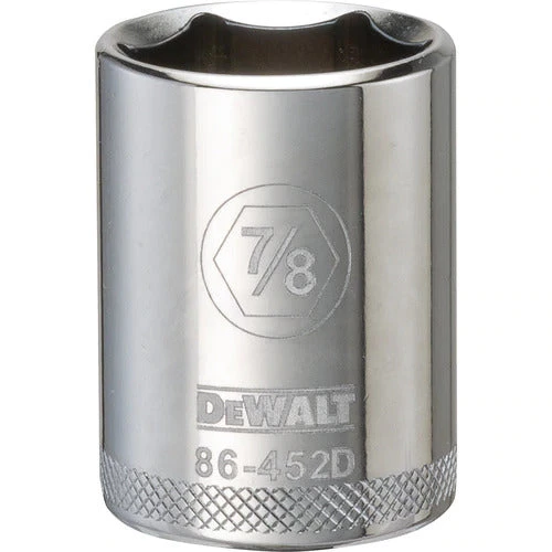 Dewalt DWMT86452OSP - 1/2 DRIVE SOCKET-6 POINT-7/8'' 3 Dewalt DWMT86452OSP - 1/2 DRIVE SOCKET-6 POINT-7/8''