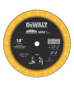 ABRASIVES Dewalt DW8500 - DIAMOND EDGE CHOP SAW WHEEL
