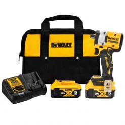 FASTENING Dewalt DCF921P2 - 20V MAX* ATOMIC CORDLESS 1/2" OPEN RING ANVIL IMPACT WRENCH KIT