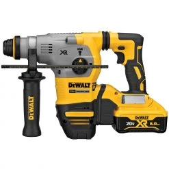 DEWALT DCH293R2 20V MAX* 1-1/8 In. XR® Brushless Cordless SDS PLUS L-Shape Rotary Hammer Kit