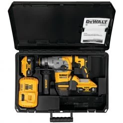 DEWALT DCH293R2 20V MAX* 1-1/8 In. XR® Brushless Cordless SDS PLUS L-Shape Rotary Hammer Kit