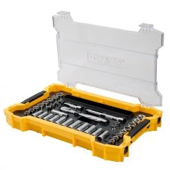 HAND TOOLS Dewalt DWMT45402 1/4 In And 3/8 In Mechanic Tool Set With ToughSystem® 2.0 Tray And Lid (131 Pc) 11 HAND TOOLS Dewalt DWMT45402 1/4 In And 3/8 In Mechanic Tool Set With ToughSystem® 2.0 Tray And Lid (131 Pc)