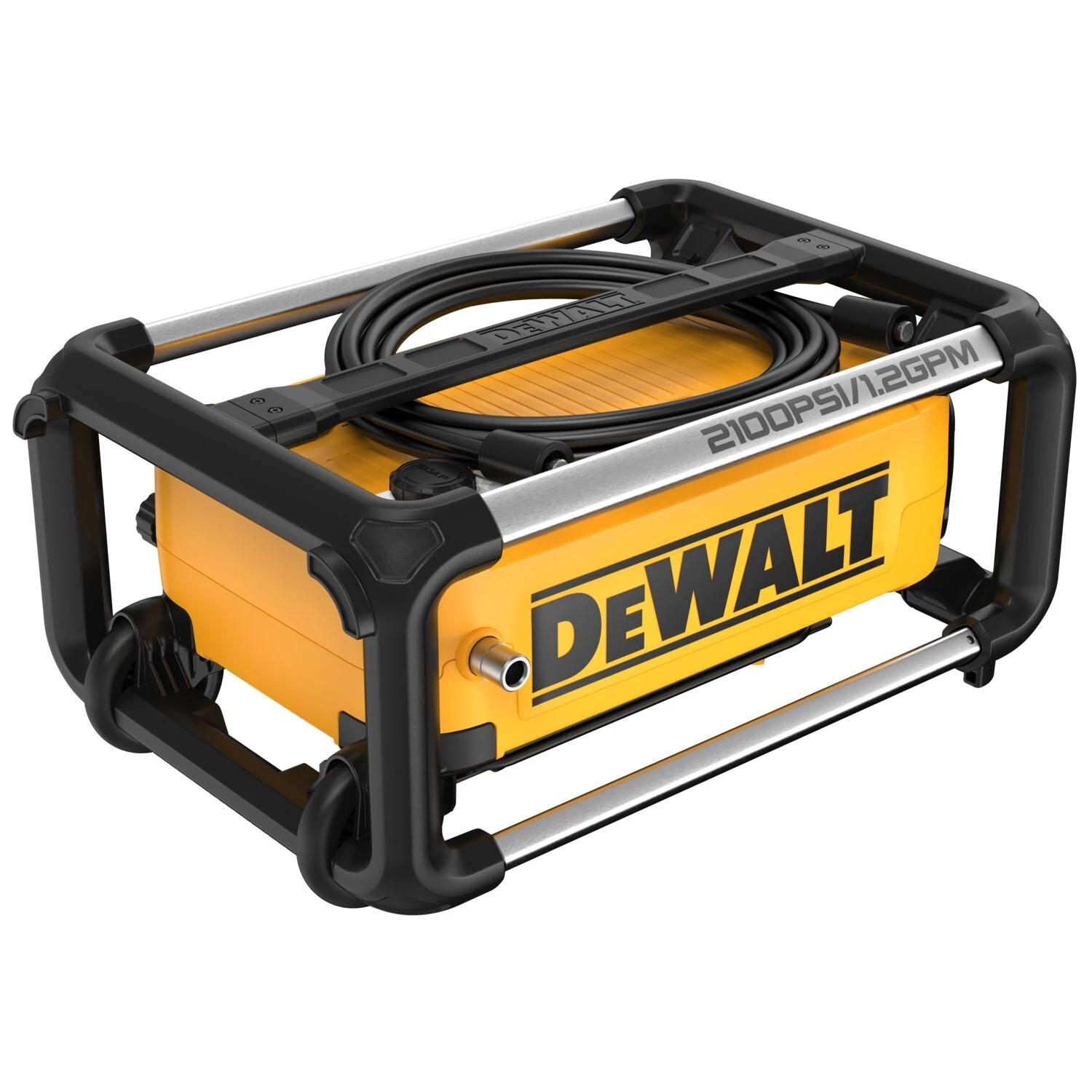 DeWalt DWPW2100 - 2,100 MAX Psi* 1.2 Gpm** 13 Amp Electric Jobsite Cold Water Pressure Washer 5 DeWalt DWPW2100 - 2,100 MAX Psi* 1.2 Gpm** 13 Amp Electric Jobsite Cold Water Pressure Washer